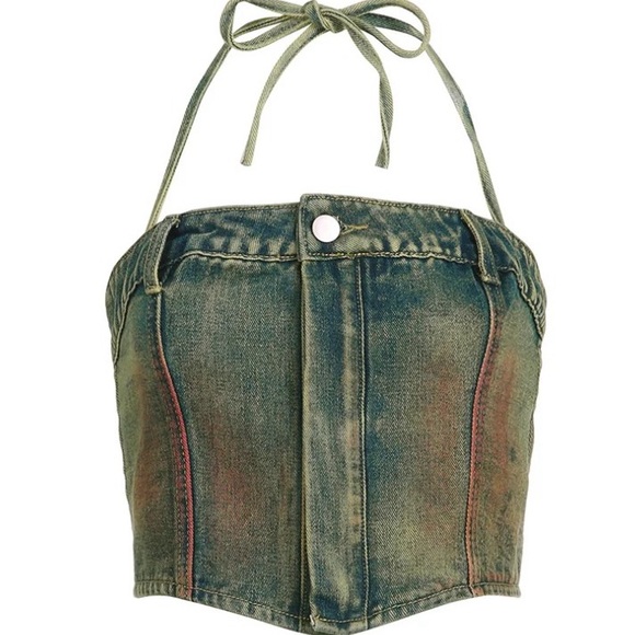 Mini Top & Bottom JeanSet - Picture 1 of 2